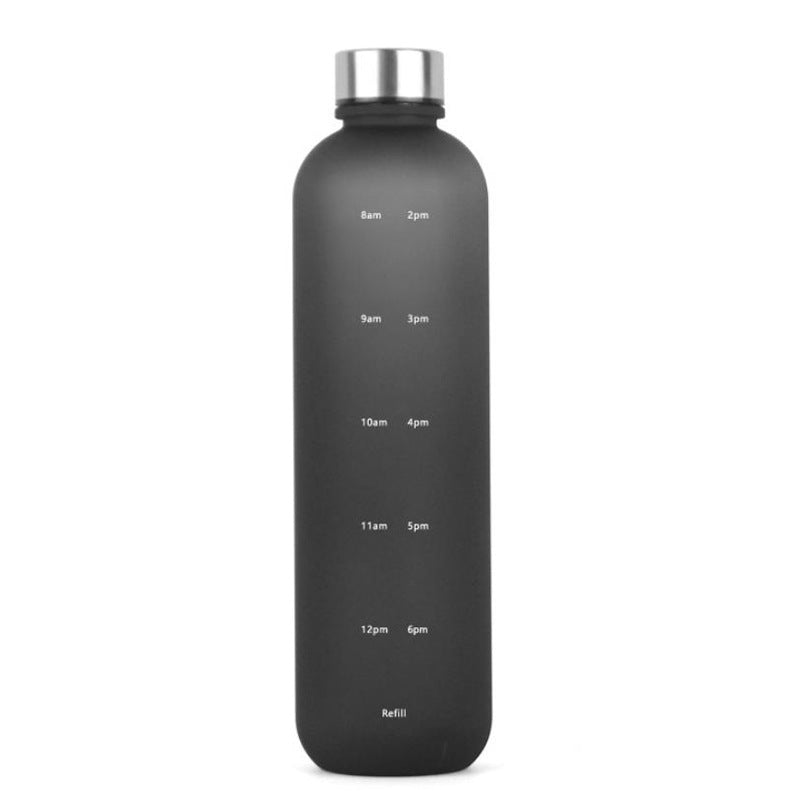 Frosted Gradient Sports Water Bottle 1L