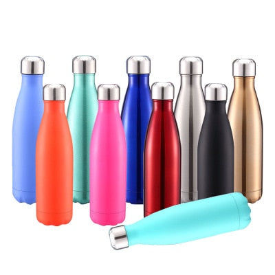 304 Stainless Steel Coke Bottle Vacuum Flask - 500ml