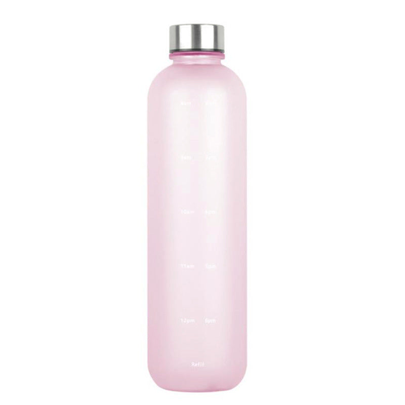 Frosted Gradient Sports Water Bottle 1L