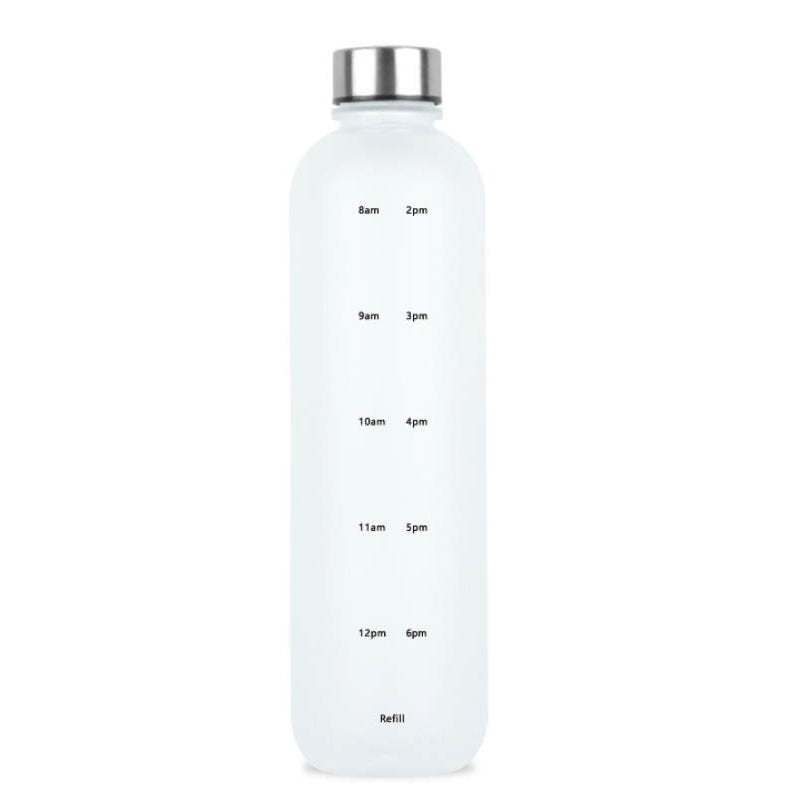 Frosted Gradient Sports Water Bottle 1L