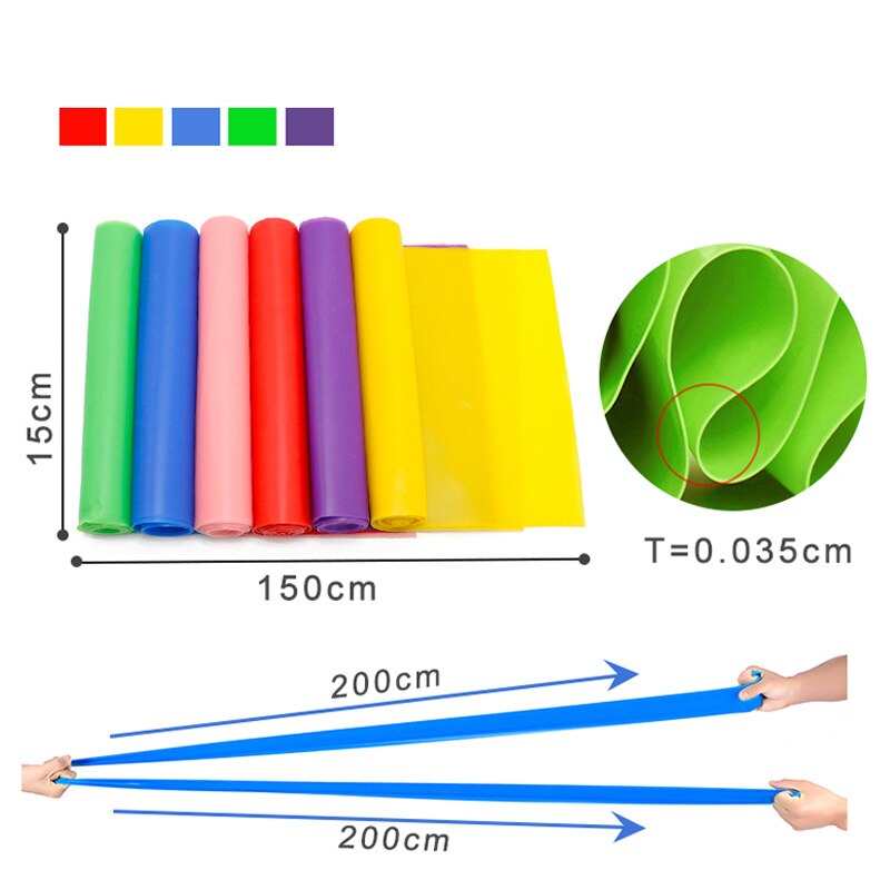 Elastic Resistance Bands for Strength Training