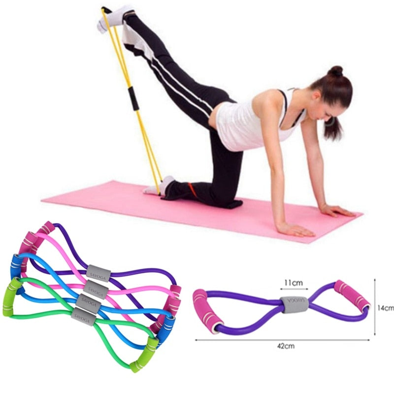 Yoga Gum Fitness Resistance Bands