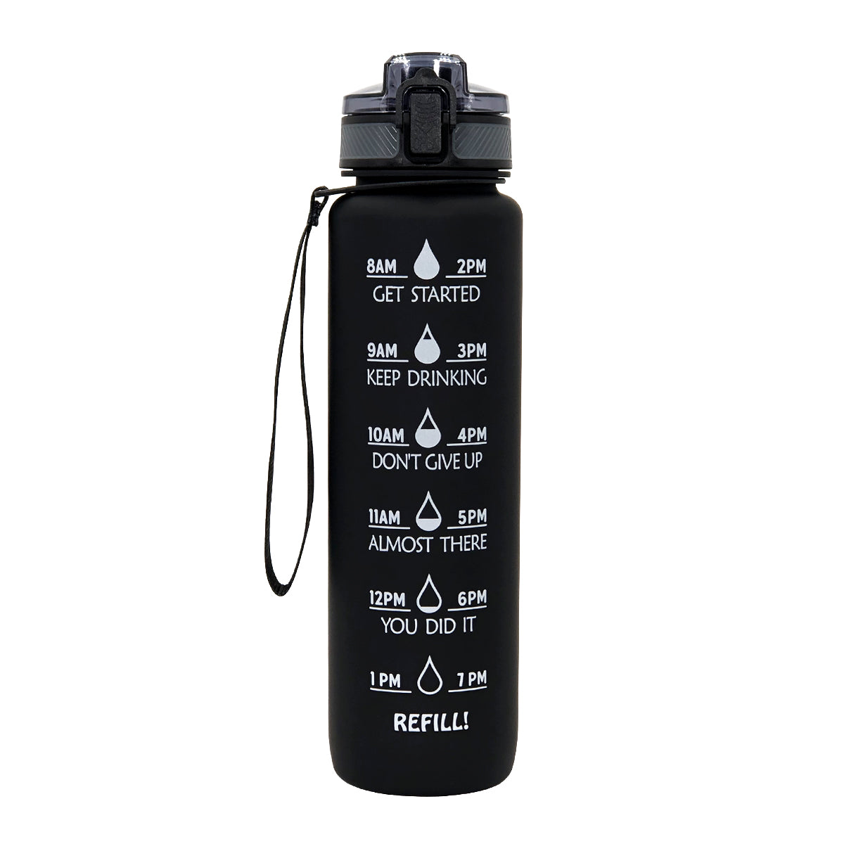 Frosted Gradient Sports Water Bottle with Bounce Back Resiliency