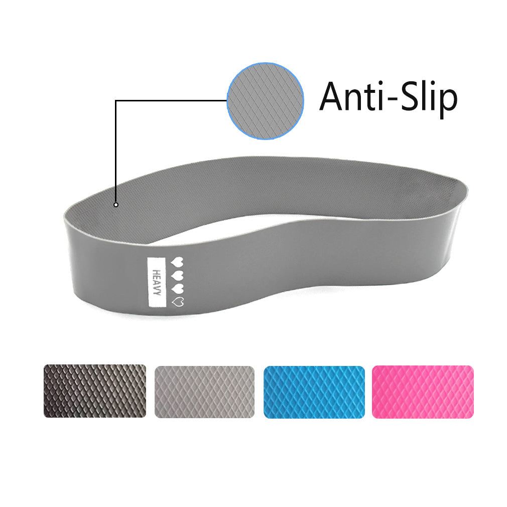Yoga Fitness Tension Belt - Anti-Skid Latex Resistance Belt