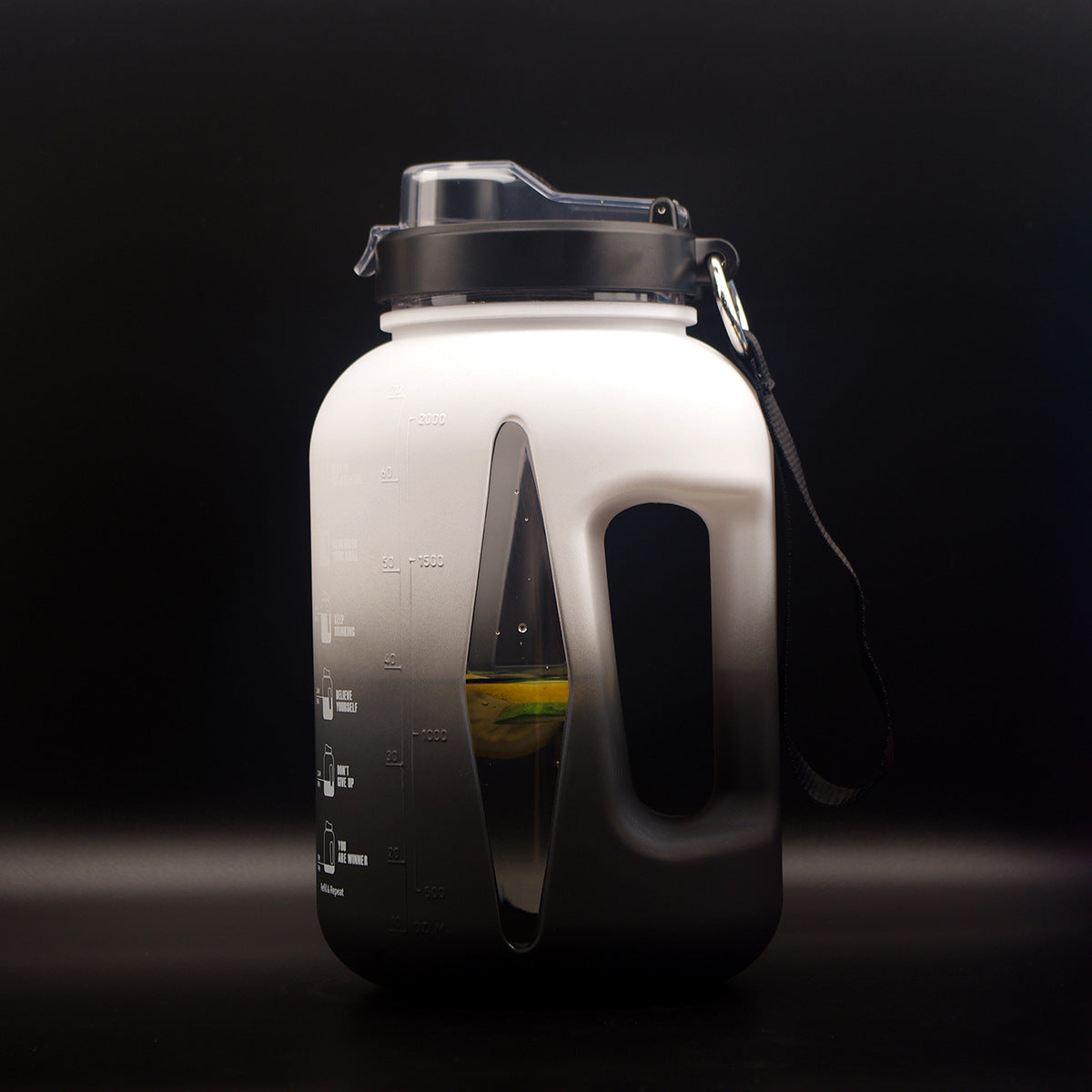 2.2L Sports Bottle PETG Frosted Gradient