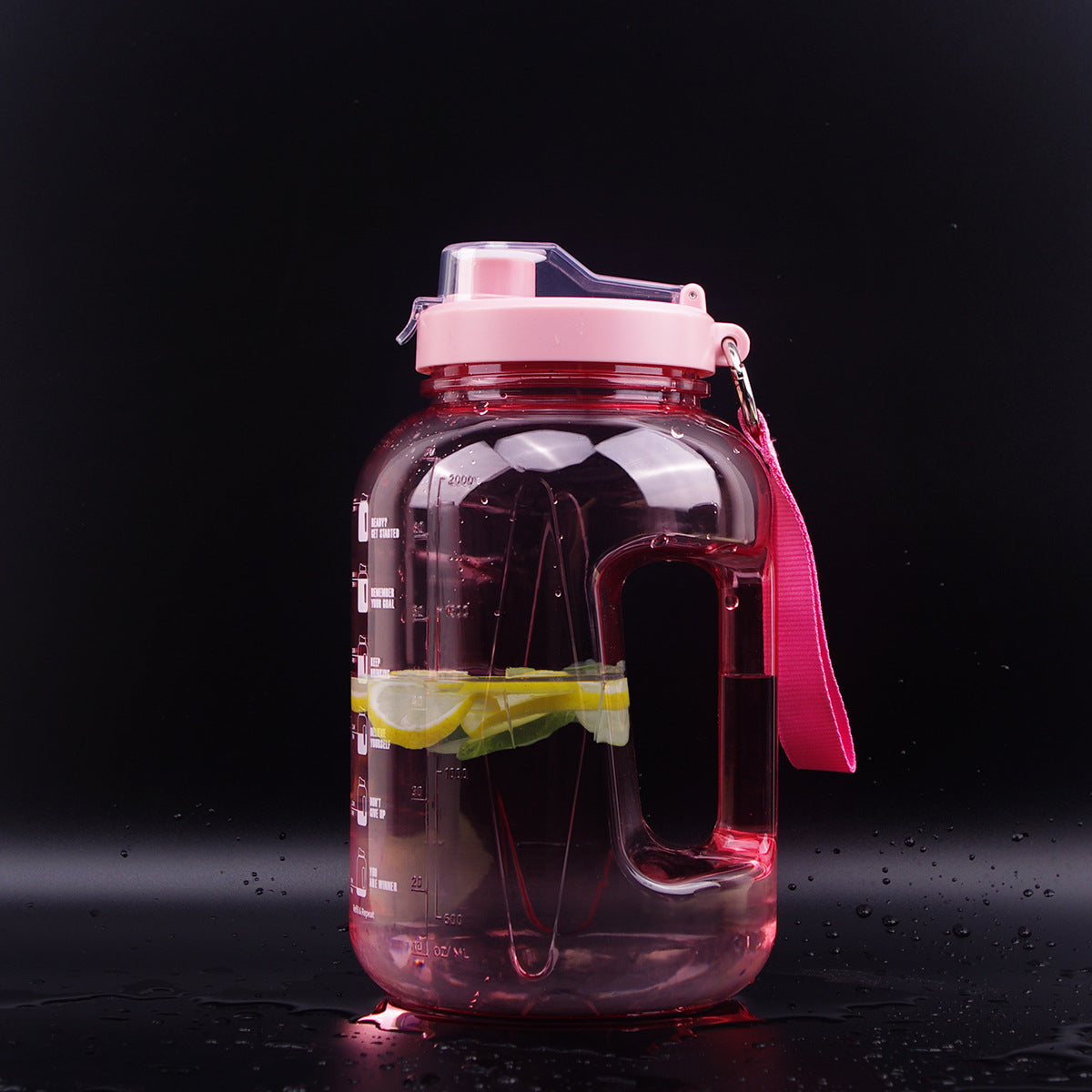2.2L Sports Bottle PETG Frosted Gradient
