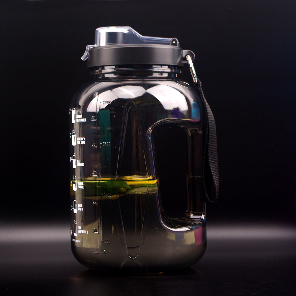 2.2L Sports Bottle PETG Frosted Gradient
