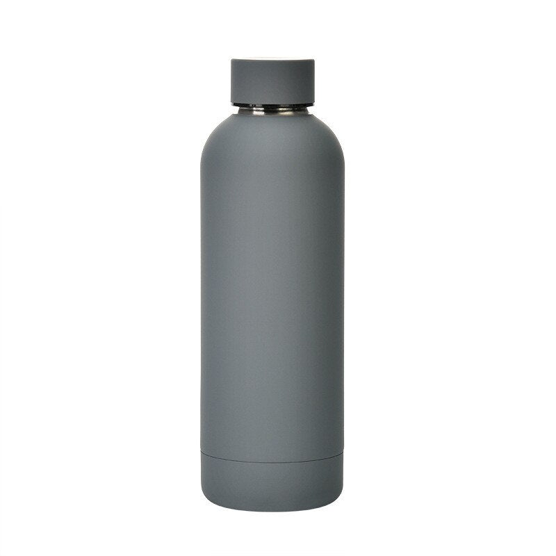 500ml Matte Stainless Steel Vacuum Insulated Water Bottle