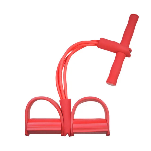 Gum 4 Tube Resistance Bands Latex Pedal Pull Rope