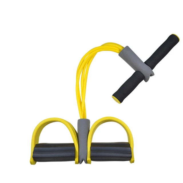 Gum 4 Tube Resistance Bands Latex Pedal Pull Rope