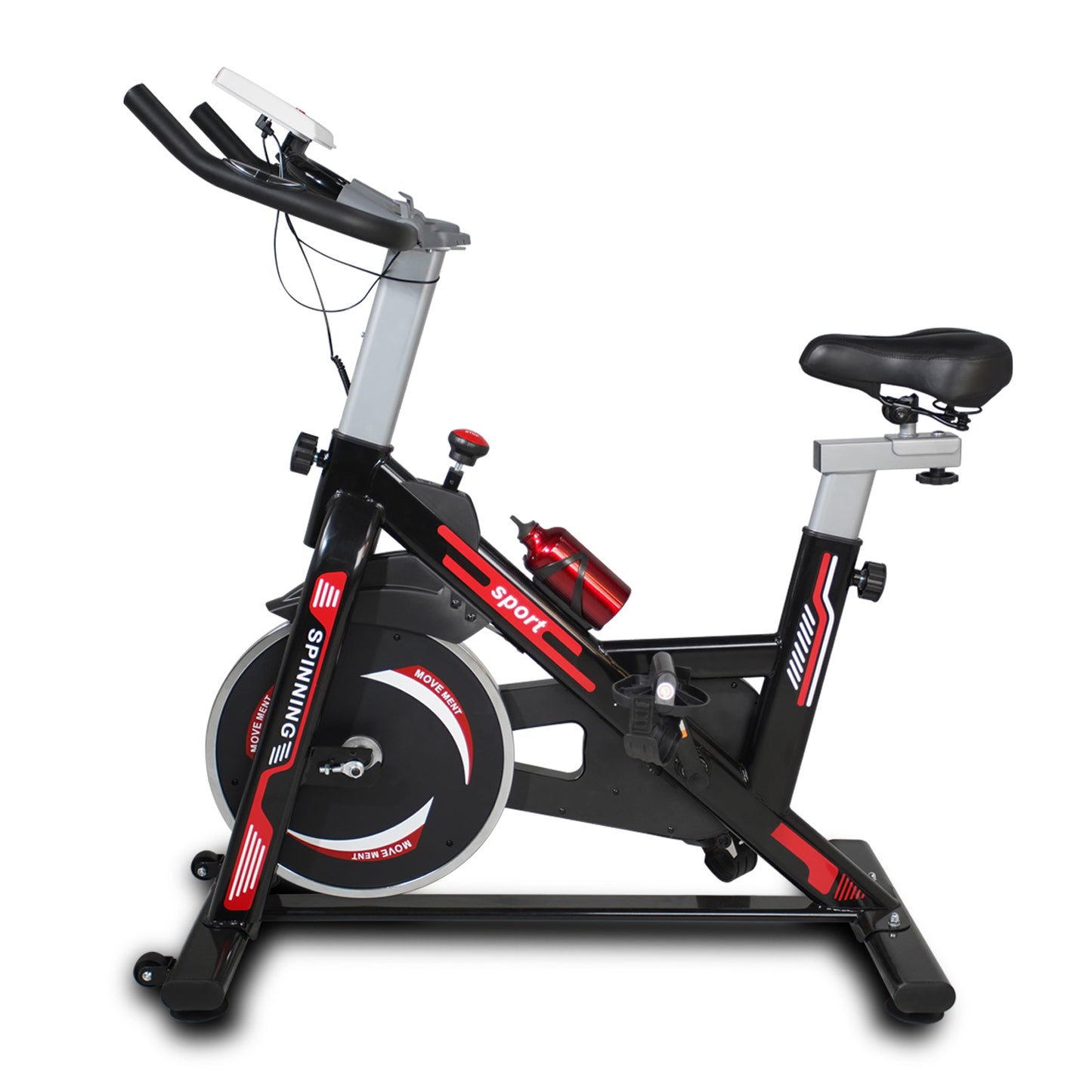 Indoor Exercise Bike with Comfortable Seat Cushion