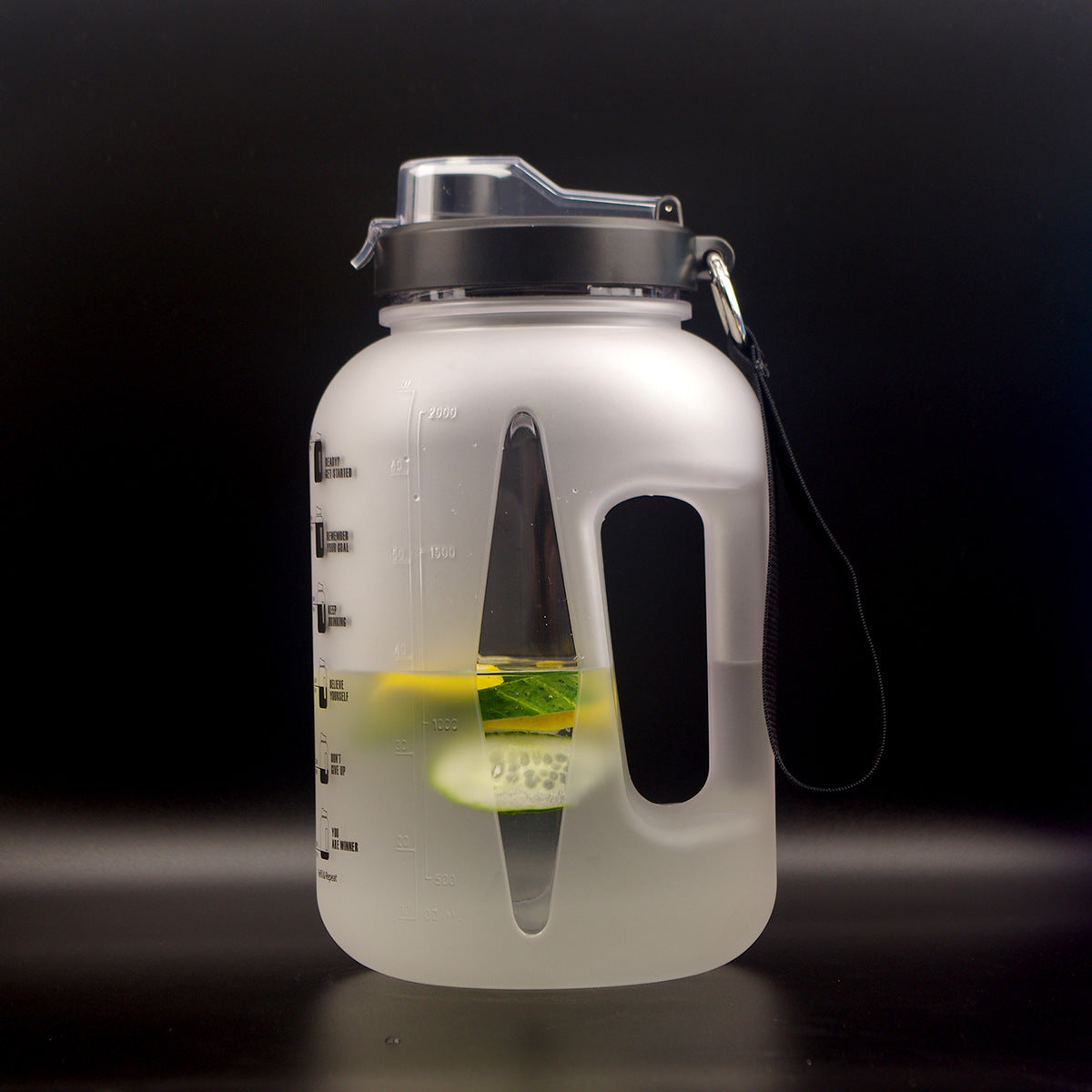 2.2L Sports Bottle PETG Frosted Gradient