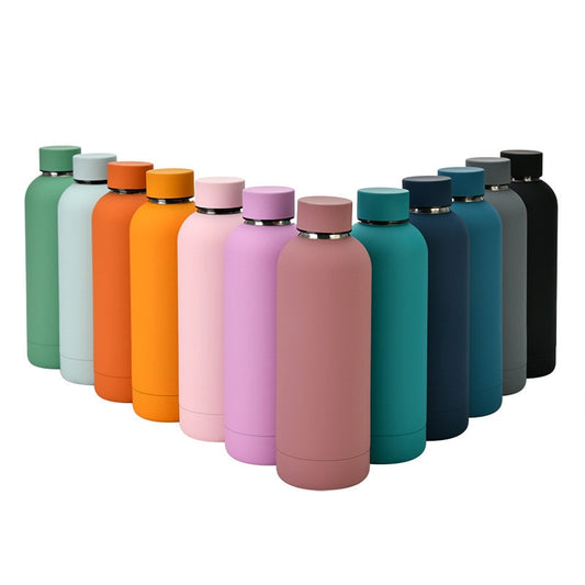 500ml Matte Stainless Steel Vacuum Insulated Water Bottle