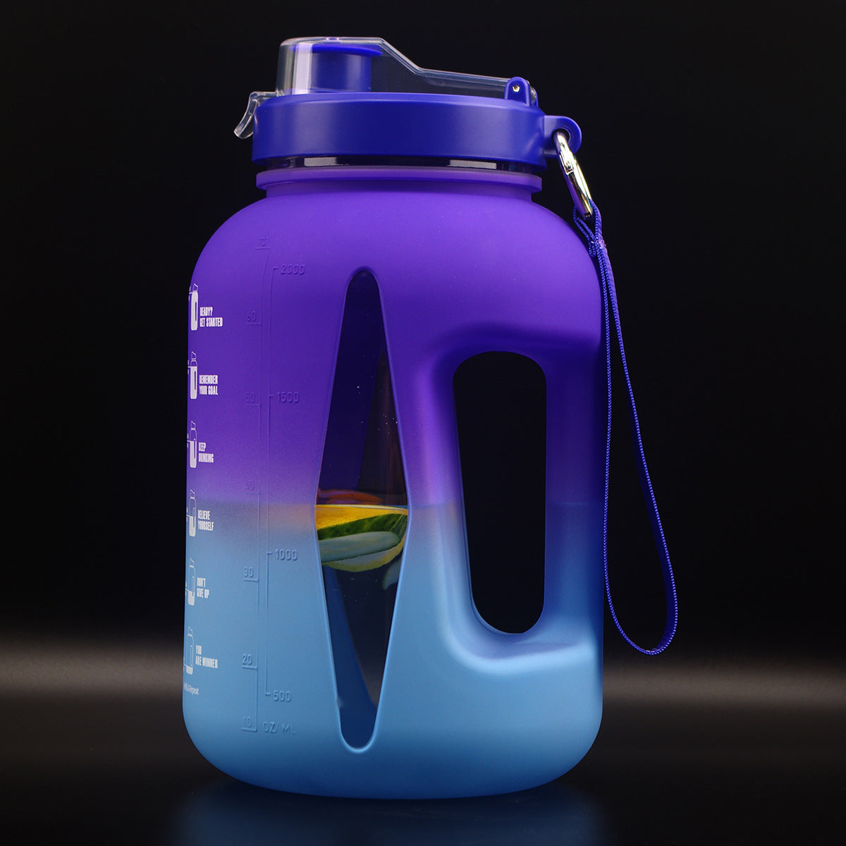 2.2L Sports Bottle PETG Frosted Gradient