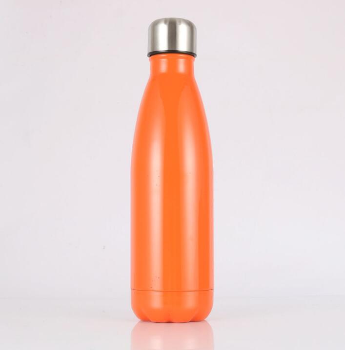 500ml Cola Mug Water Bottle 304 Stainless Steel Insulation Sport Bottle