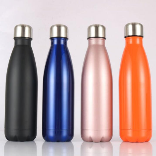 500ml Cola Mug Water Bottle 304 Stainless Steel Insulation Sport Bottle