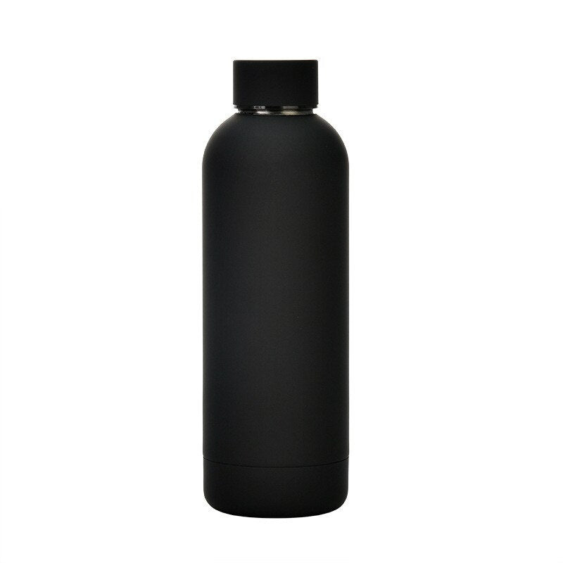 500ml Matte Stainless Steel Vacuum Insulated Water Bottle