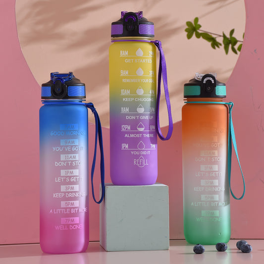 Tritan Gradient Sports Water Bottle