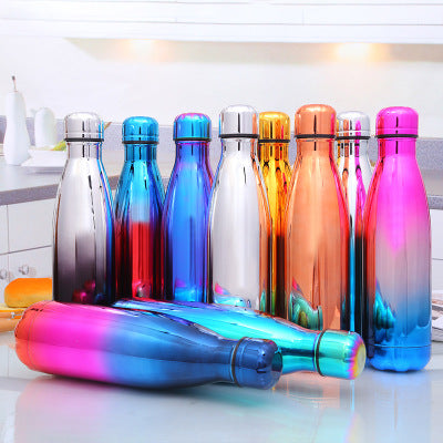 304 Stainless Steel Coke Bottle Vacuum Flask - 500ml