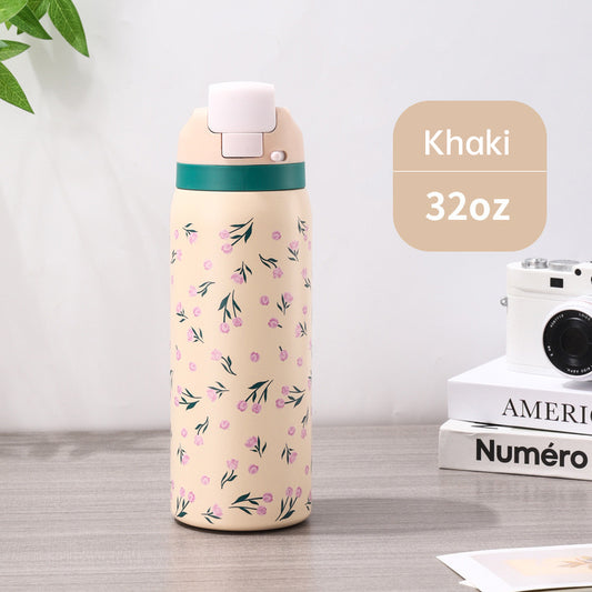 Stainless Steel Insulated Cartoon Pattern Bottle