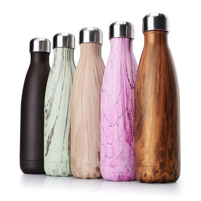 304 Stainless Steel Coke Bottle Vacuum Flask - 500ml