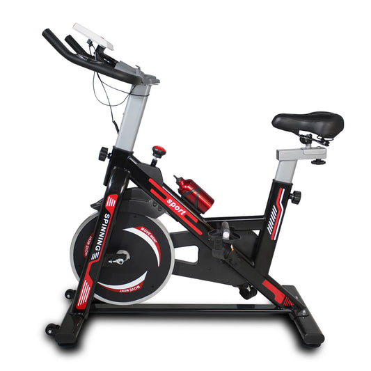 Indoor Exercise Bike with Comfortable Seat Cushion